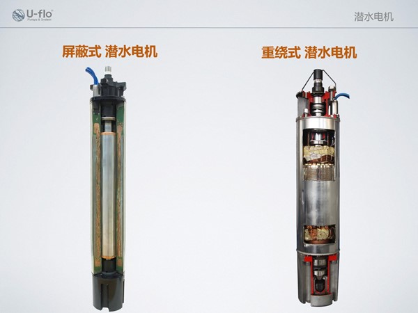 潛水電機(jī)的基本結(jié)構(gòu)